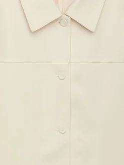 Overshirt aus Satin