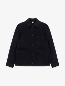 Overshirt aus Wollmischung