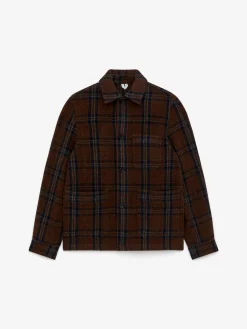 Overshirt aus Wollmischung