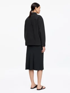 Overshirt mit Knotendetails