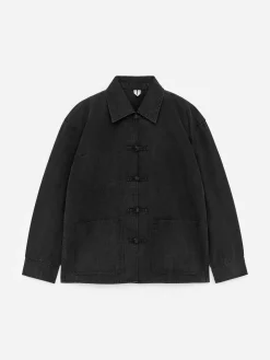 Overshirt mit Knotendetails