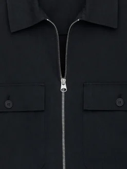 Overshirt mit Reißverschluss