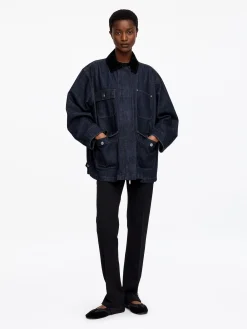 Oversized-Jeansjacke