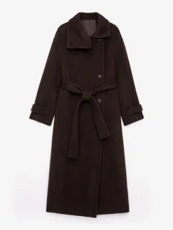 Oversize-Mantel aus Wollmischung
