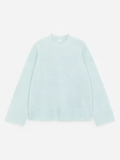 Oversize-Pullover aus reinem Kaschmir