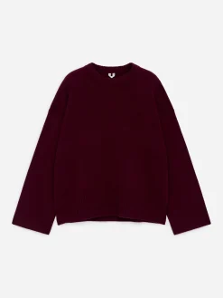 Oversize-Pullover aus reinem Kaschmir​
