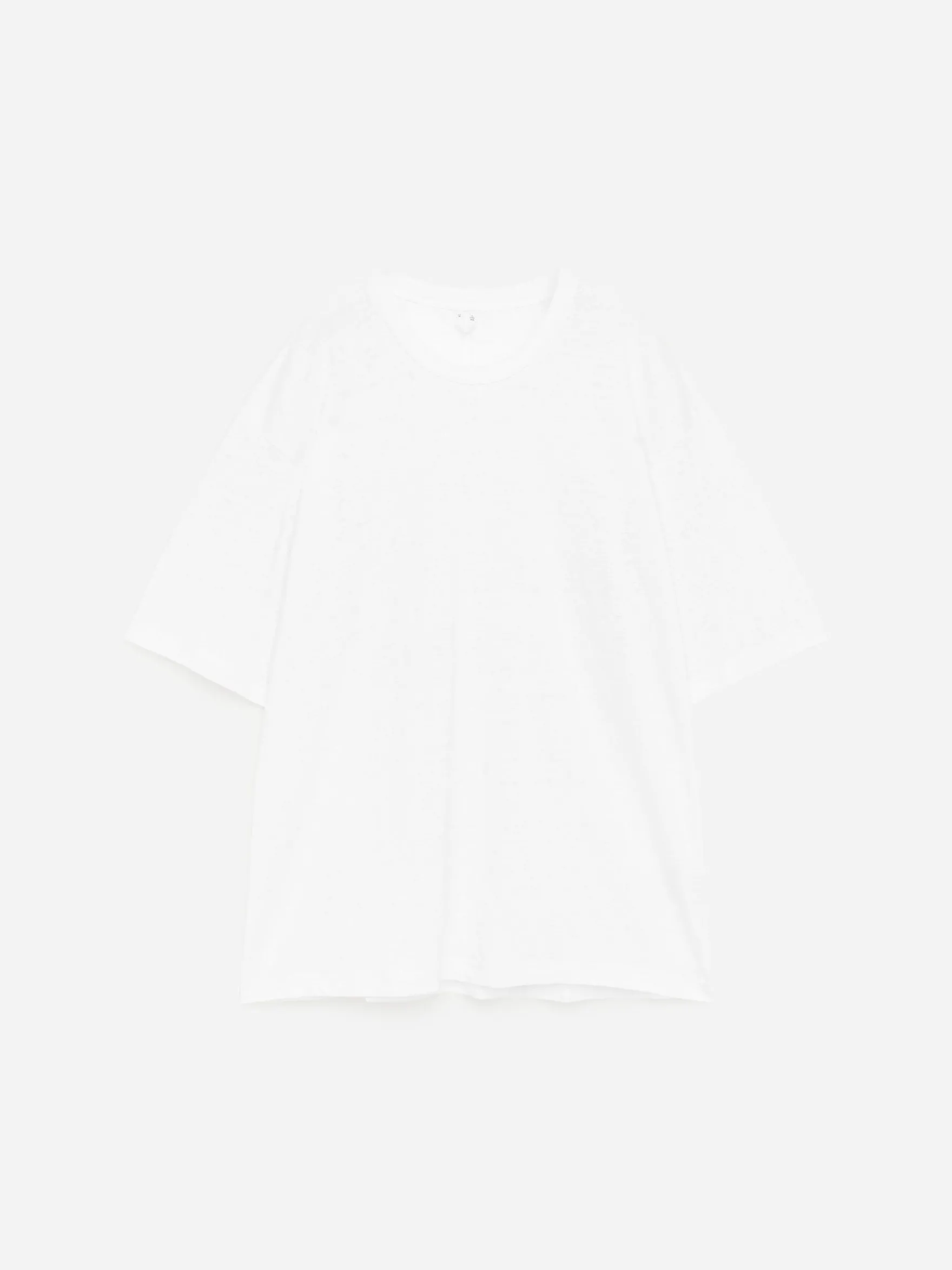 Oversize-T-Shirt aus Leinen