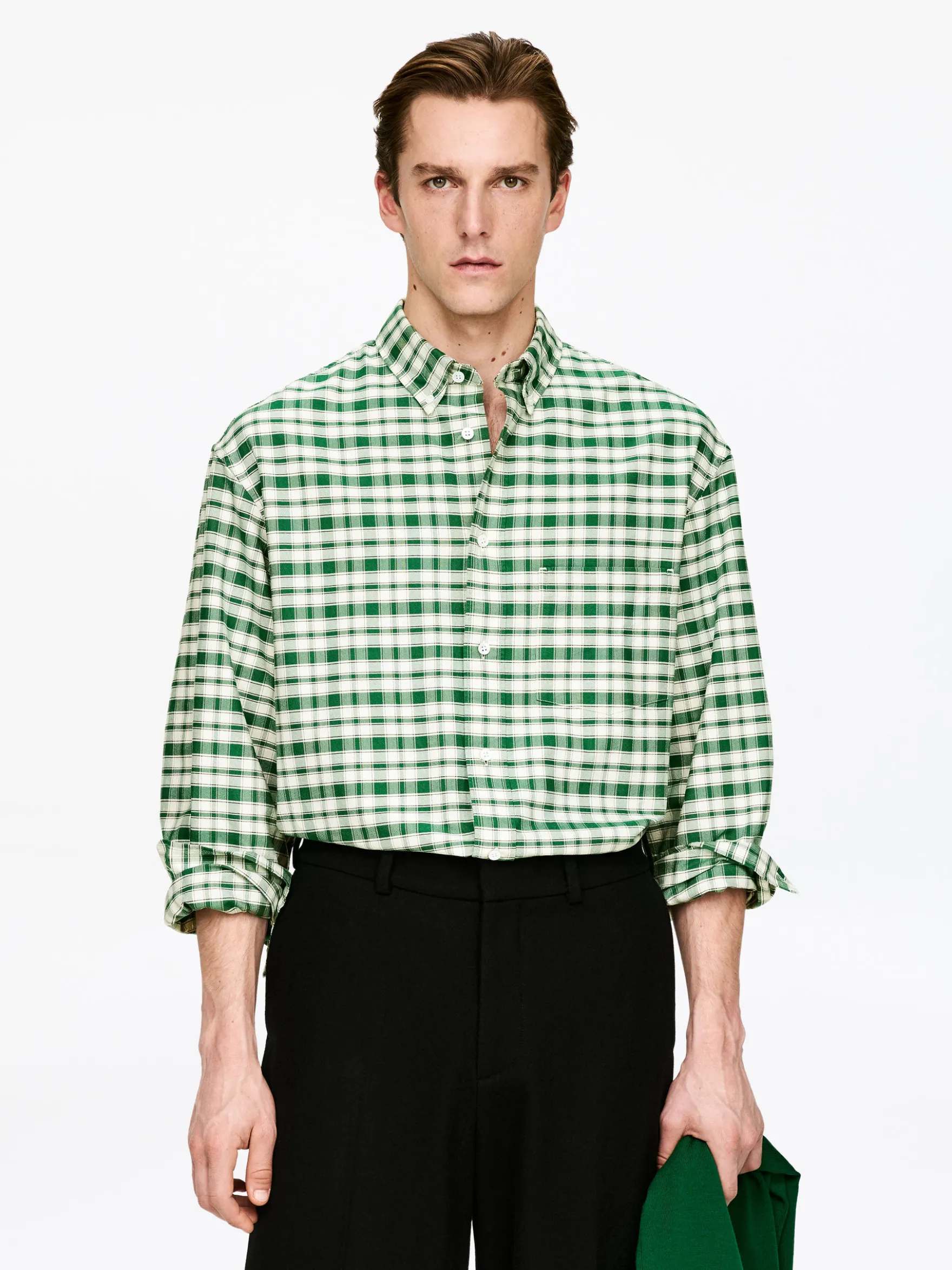 Oxford-Hemd in Oversized-Passform