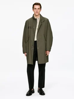 Parka aus Baumwollmischung