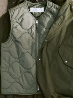 Parka aus Baumwollmischung