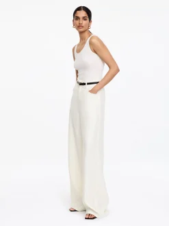 5-Pocket-Leinenhose