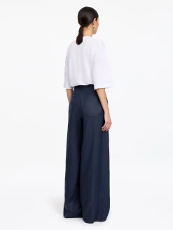 5-Pocket-Leinenhose