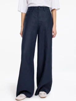 5-Pocket-Leinenhose