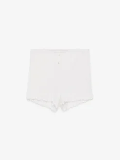 Pointelle-Shorts aus Baumwolle
