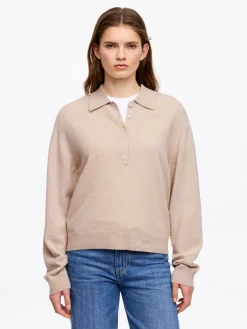 Polopullover aus Kaschmir und Wolle