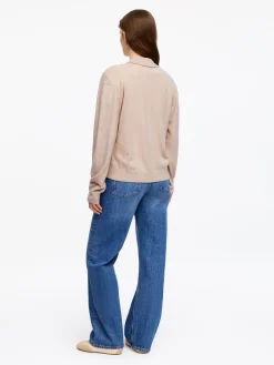 Polopullover aus Kaschmir und Wolle