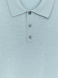 Polopullover aus Merinowolle