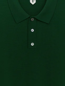 Polopullover aus Merinowolle