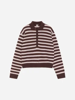 Polopullover aus Wolle