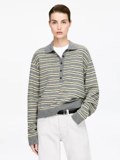Polopullover aus Wolle