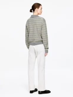 Polopullover aus Wolle