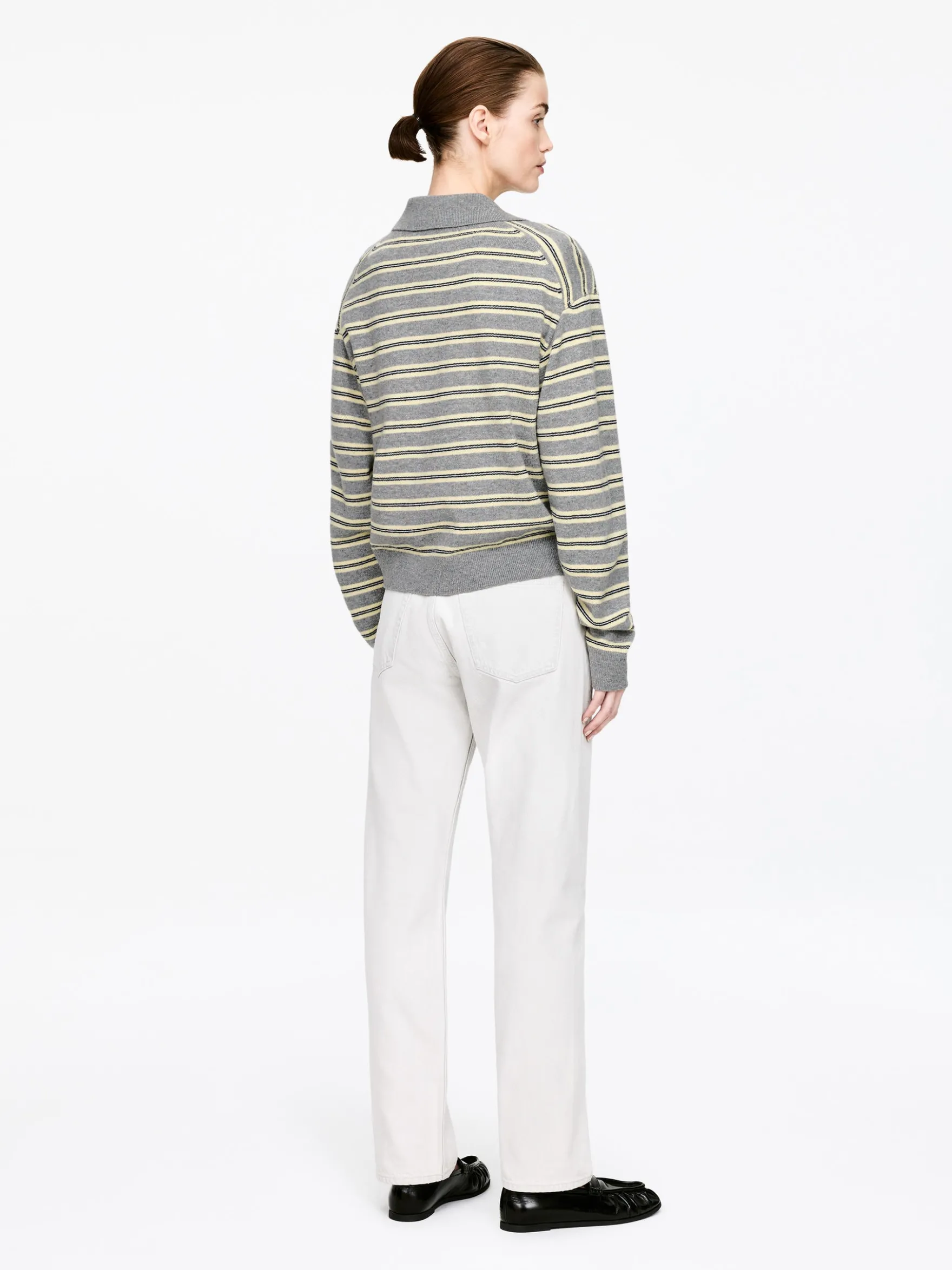 Polopullover aus Wolle