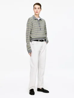 Polopullover aus Wolle