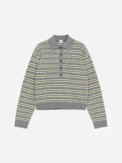Polopullover aus Wolle