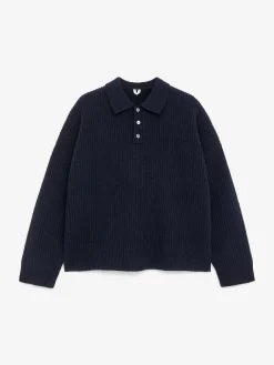 Polopullover aus Wolle
