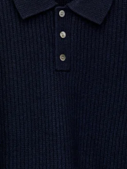 Polopullover aus Wolle