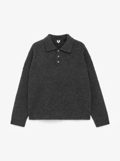 Polopullover aus Wolle