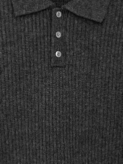 Polopullover aus Wolle