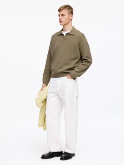 Poloshirt aus Baumwolle und Seide