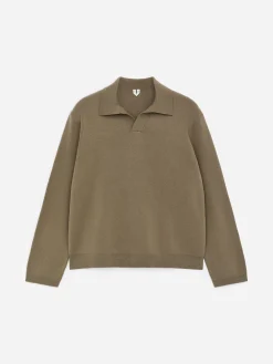 Poloshirt aus Baumwolle und Seide