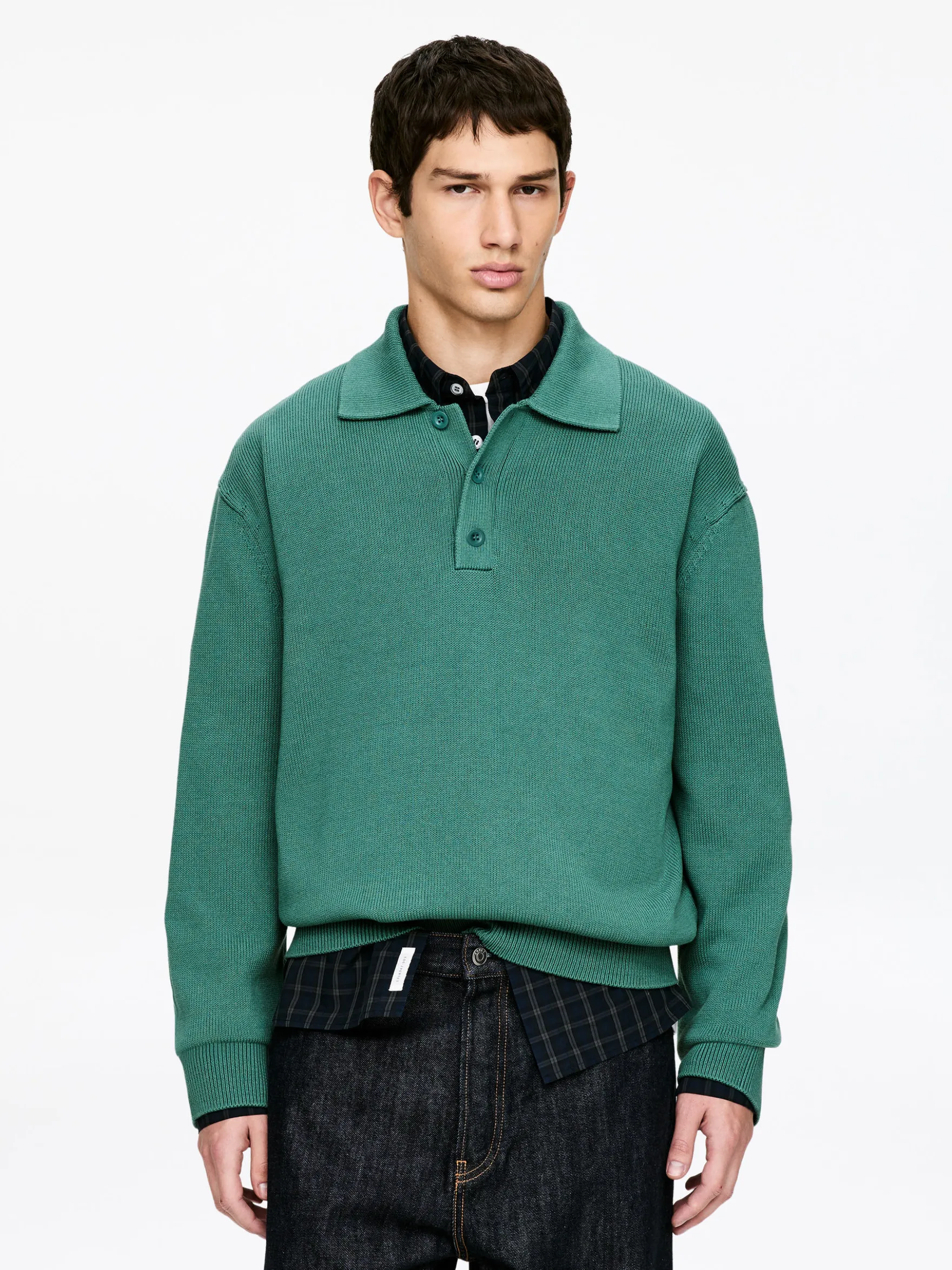 Poloshirt aus Baumwolle und Lyocell