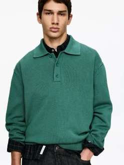 Poloshirt aus Baumwolle und Lyocell