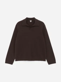 Poloshirt aus Baumwolle und Seide
