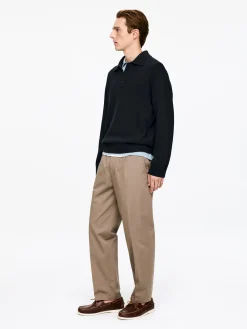 Poloshirt aus Baumwolle und Lyocell