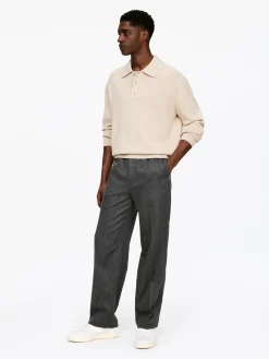 Poloshirt aus Baumwolle und Lyocell