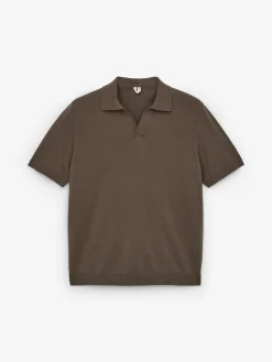 Poloshirt aus Baumwoll-Leinen