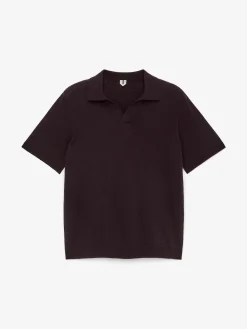 Poloshirt aus Baumwoll-Leinen