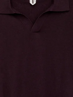 Poloshirt aus Baumwoll-Leinen