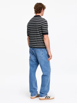 Poloshirt aus Baumwoll-Leinen
