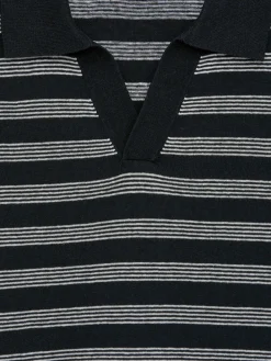 Poloshirt aus Baumwoll-Leinen