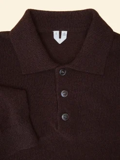 Poloshirt aus Leinenmischung