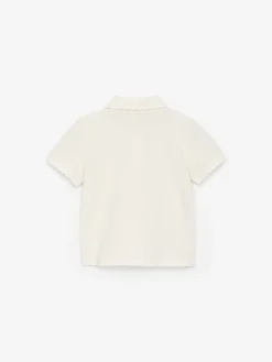 Poloshirt mit Bogenkante