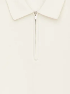 Poloshirt mit kurzem Reißverschluss