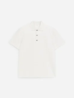 Poloshirt mit Waffelmuster