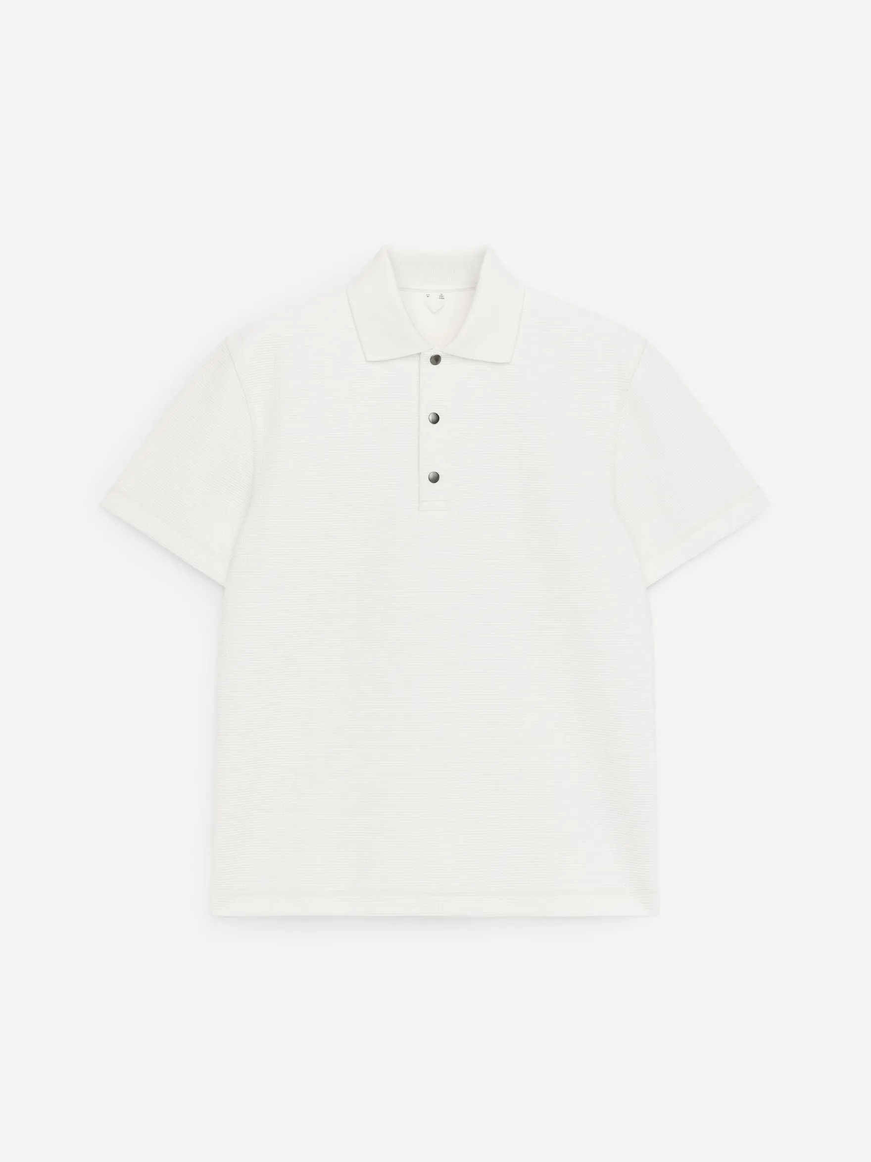 Poloshirt mit Waffelmuster
