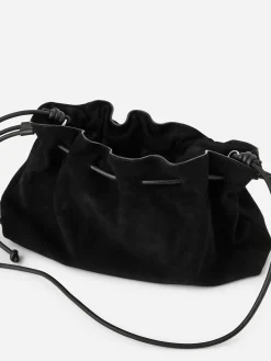 Pouch aus Spaltvelours